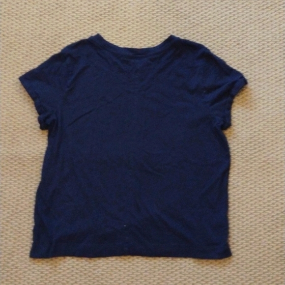 LOFT Vintage Soft Navy Blue T-Shirt - Picture 8 of 8